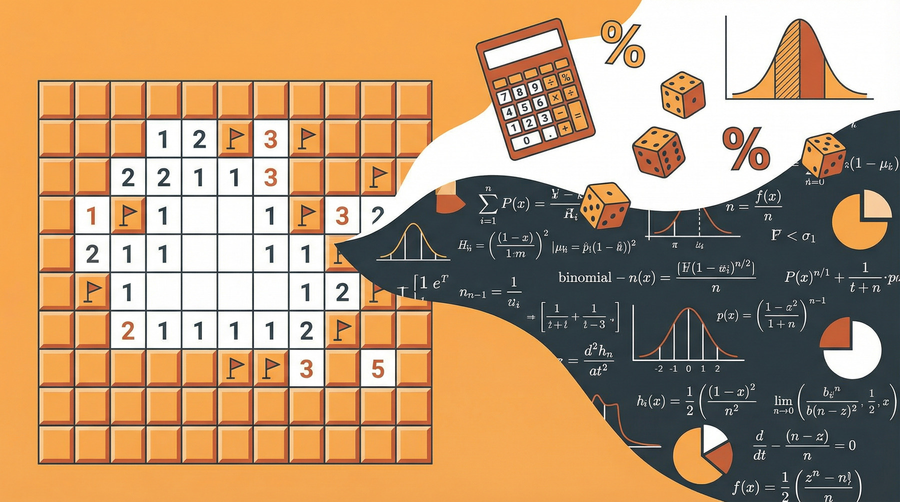 La Matemática y Probabilidad del Buscaminas